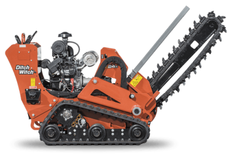 C24X pedestrain trencher